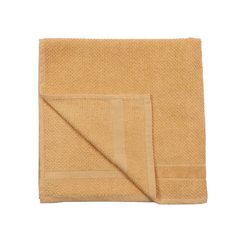 Turf Cotton Mustard Bath Towel 30 X 60 inch GSM 350 Softweave 2852005