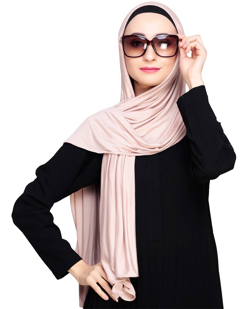 Ivory plain jersey hijab Modest Forever 2865537