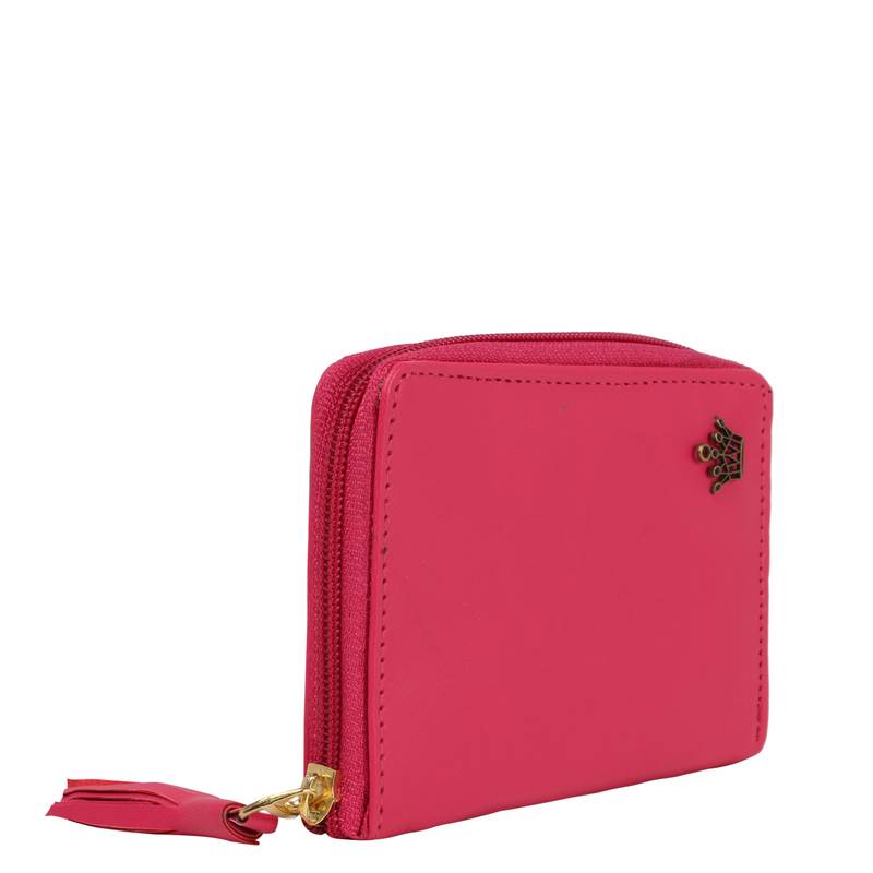 Pink Compact Wallet Bagstopia 2893634