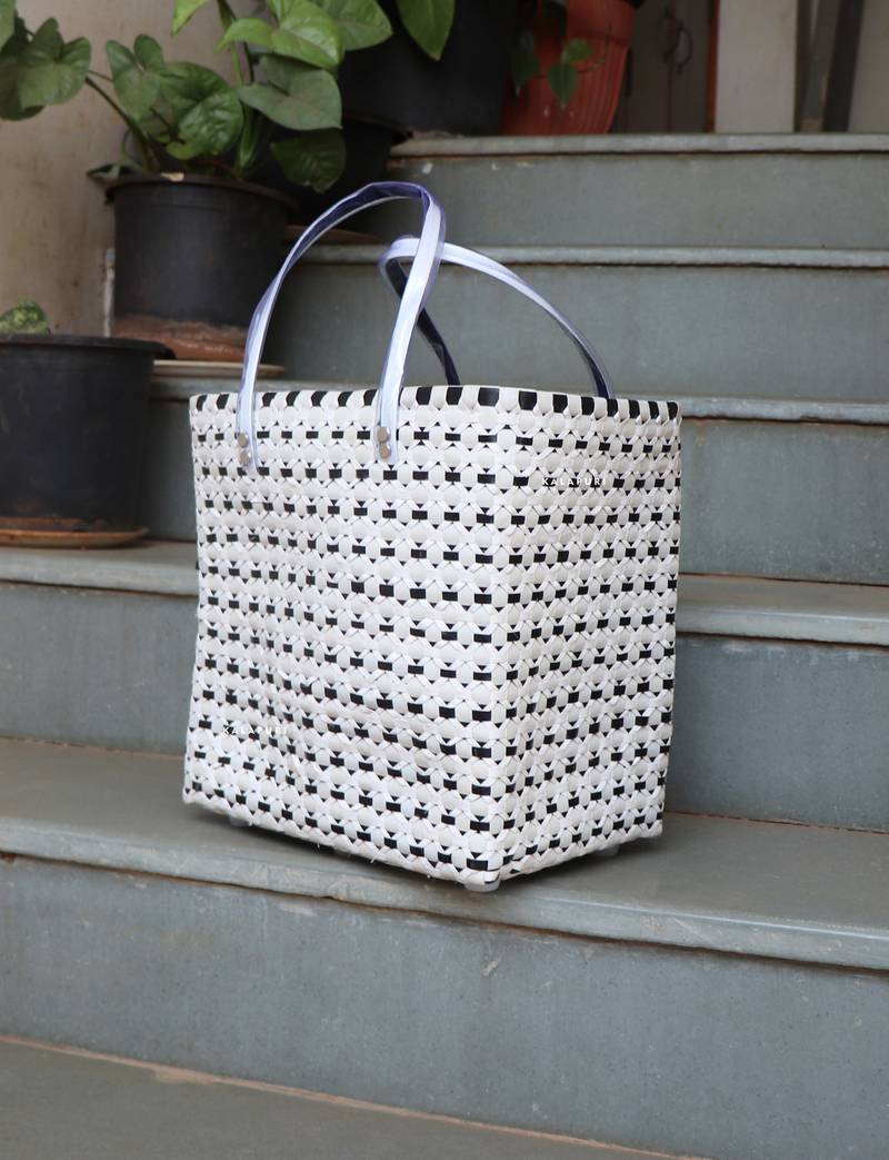 Kalapuri Shopping/Travelling Baskets Authentic Hand Crafted Large