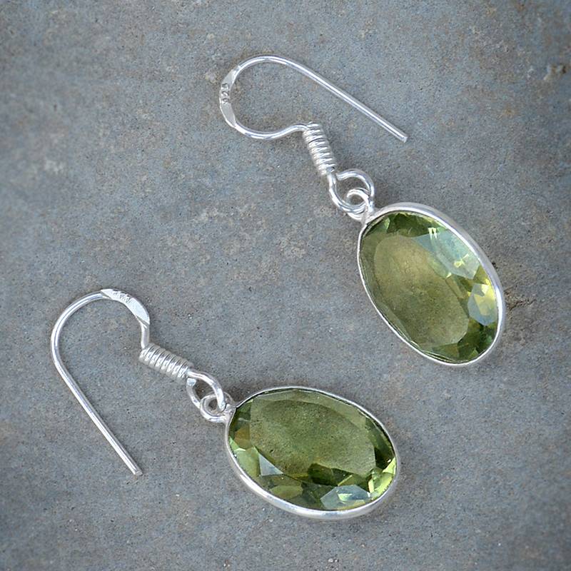 Green Quartz Earrings Rituu Agarwal 2951140