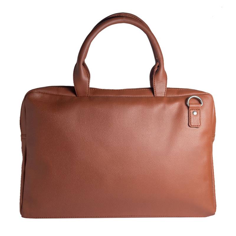 Broke Mate Vegan Laptop Bag Brown Broke Mate 2955696