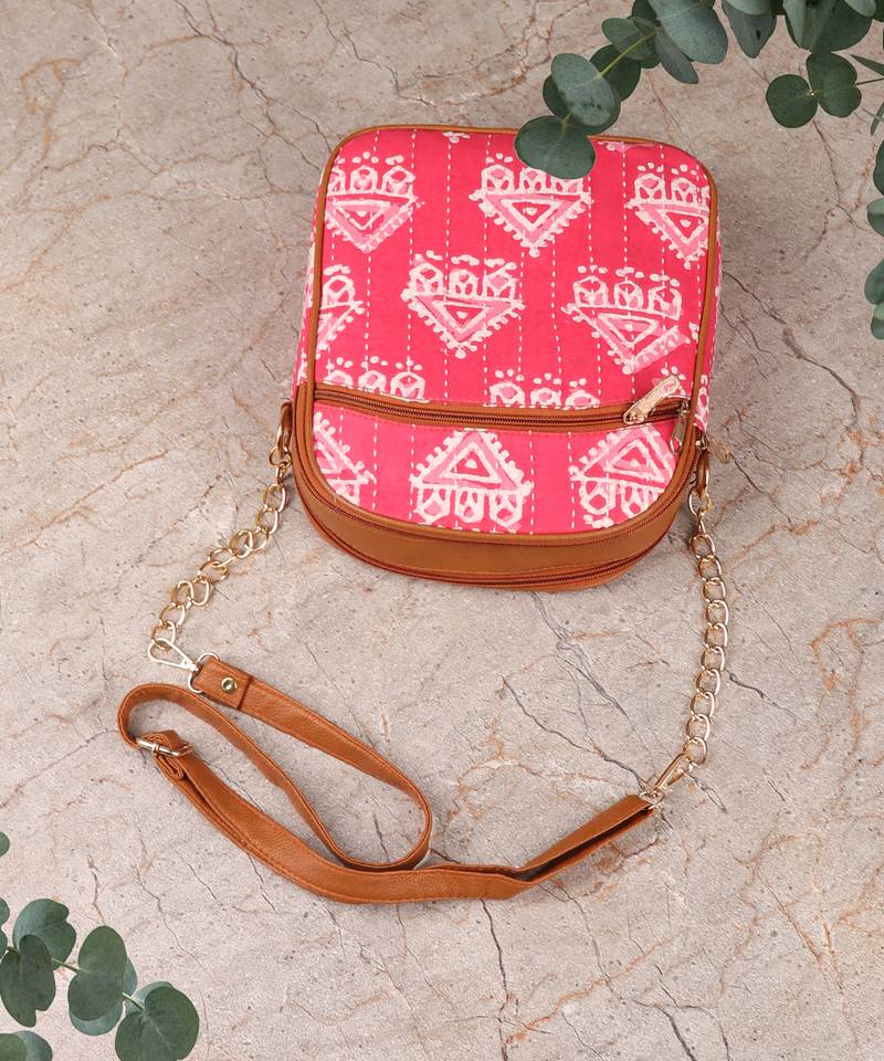 Pretty In Pink Sling Bag InWeave 2977046
