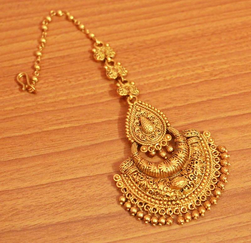 Gold maangtikka Sanvi Jewels Pvt. Ltd. 2995201