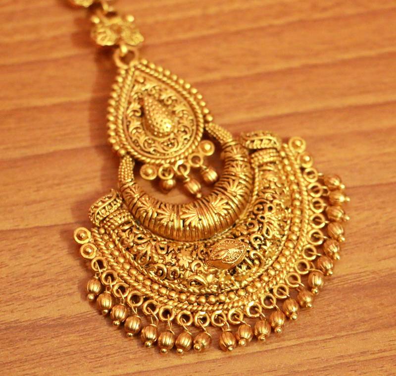Gold maangtikka Sanvi Jewels Pvt. Ltd. 2995201