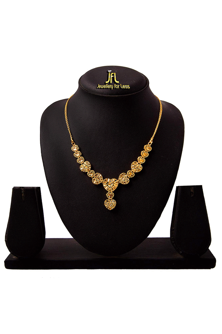 Gold necklaces JFL Jewellery for Less 3012153