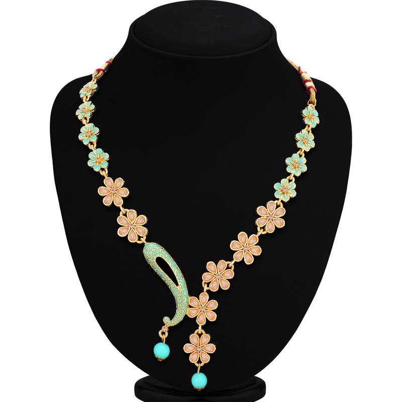 Blue pearl necklacesets Sukkhi Online Private Limited 3043878