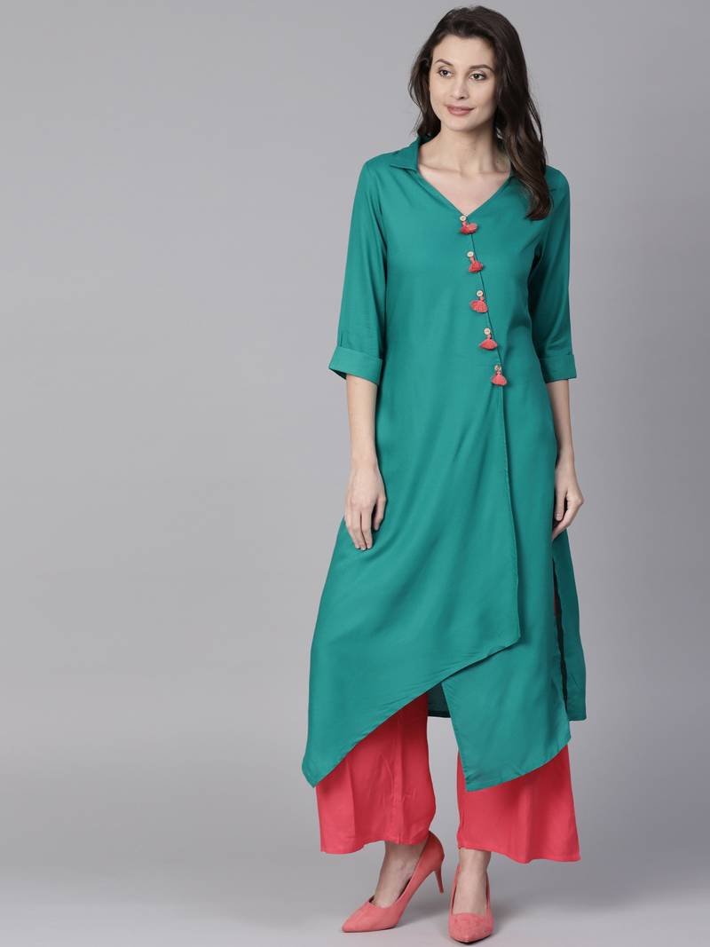 Top 5 Neck Designs For Kurtis With Collar