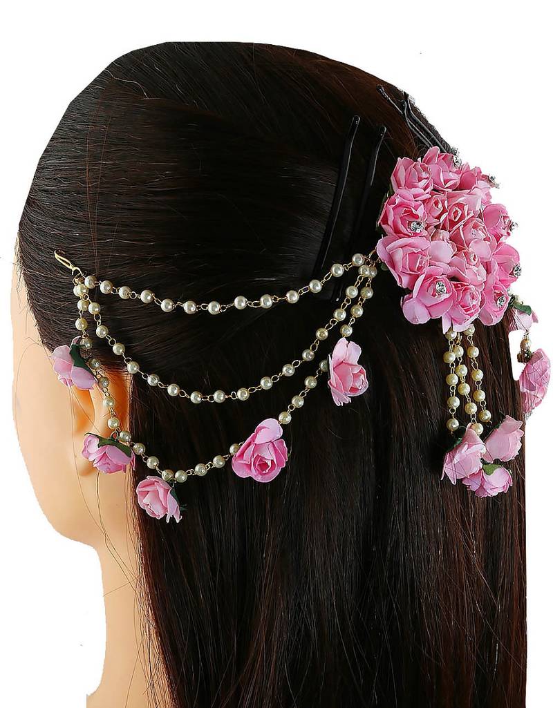 Pink hairaccessories Mokshi Collections 3185269