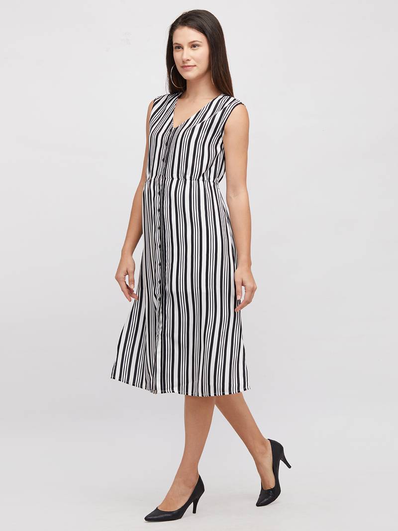 Multicolor woven viscose dresses 109F & Fusion Beats 3192958