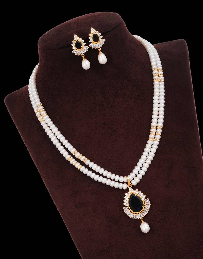 White pearl necklacesets Hyderabad Jewels And Pearls 3272669