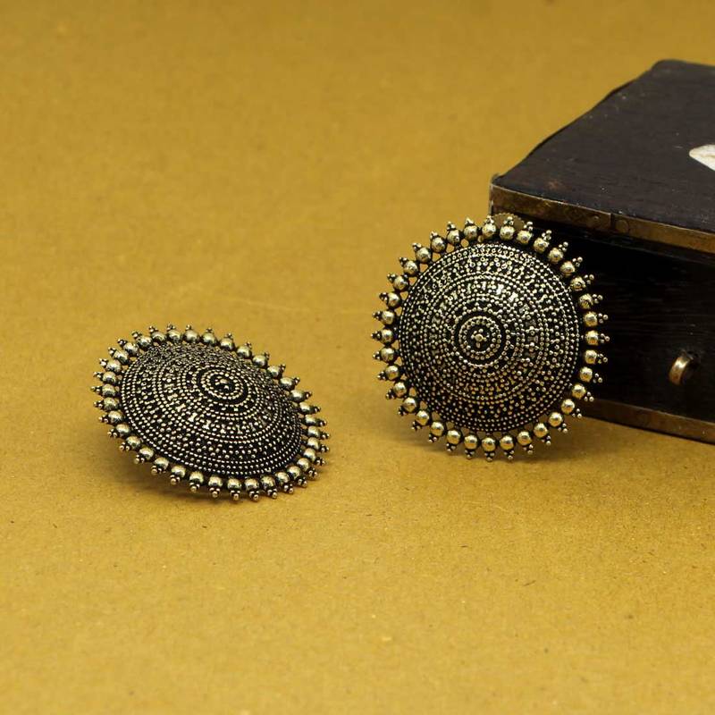 Gold studs Jaipur Mart 3296597