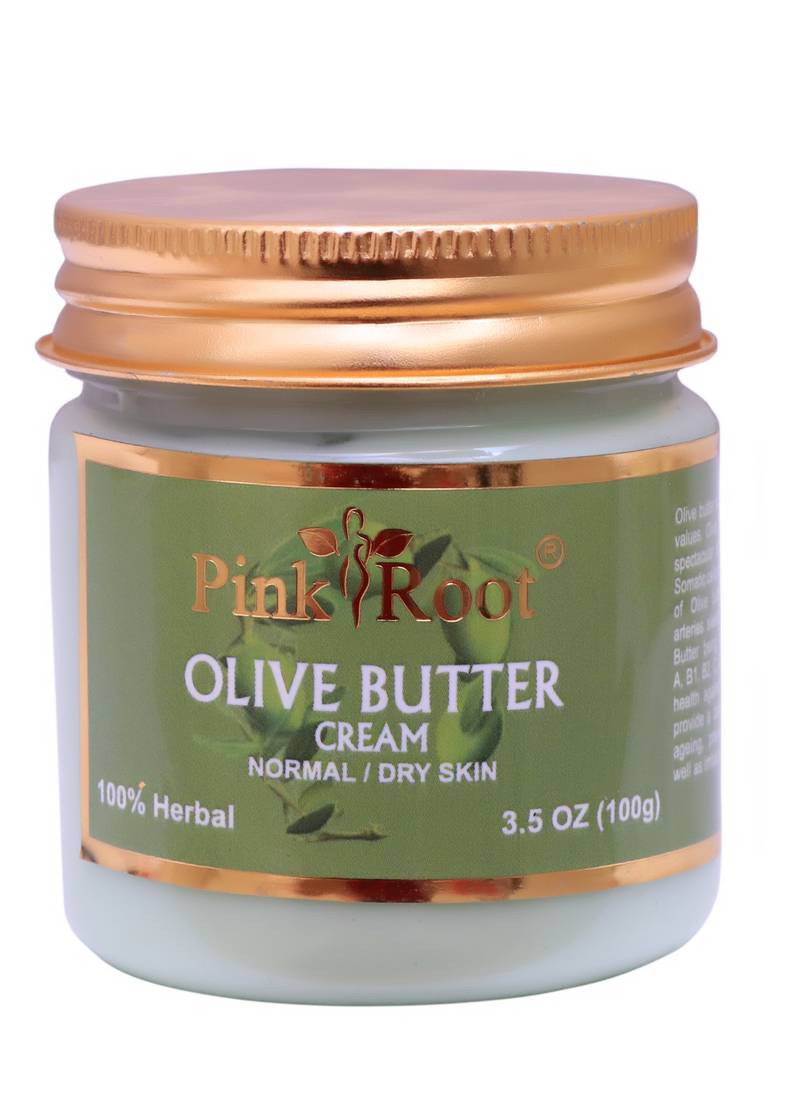 Olive Butter Cream 100gm with Fem Gold Creme Bleach 50gm by Pink Root PINK ROOT 3431942