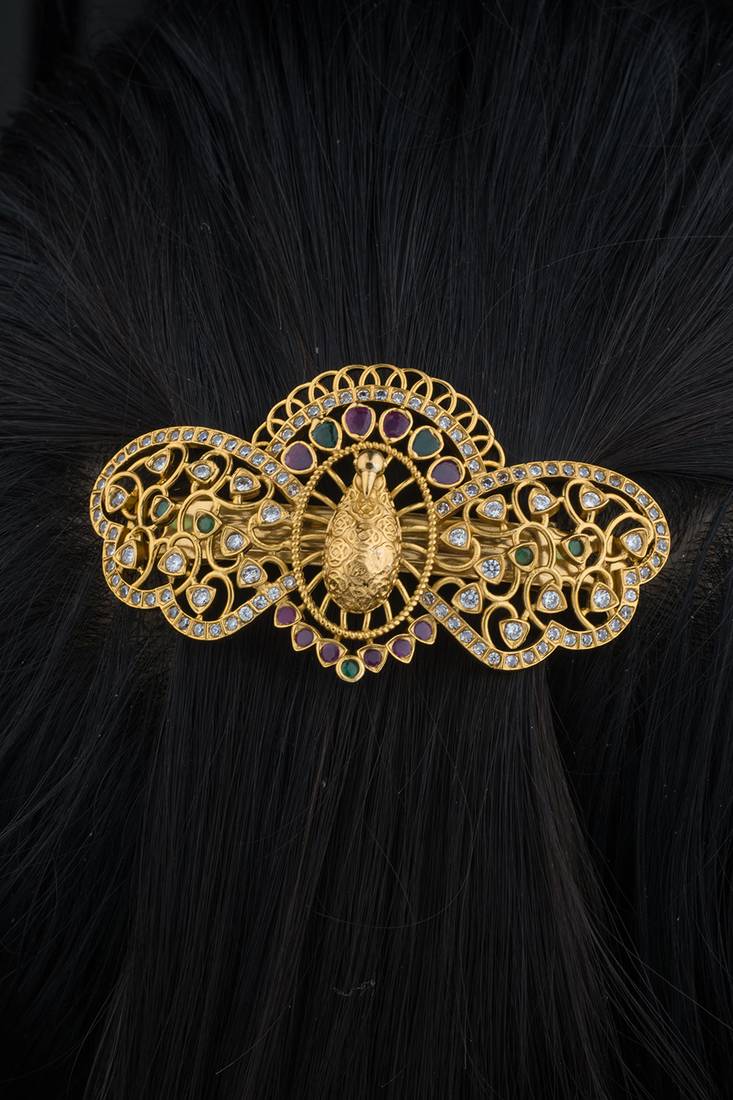 Gold hairaccessories Alankruthi 3440433