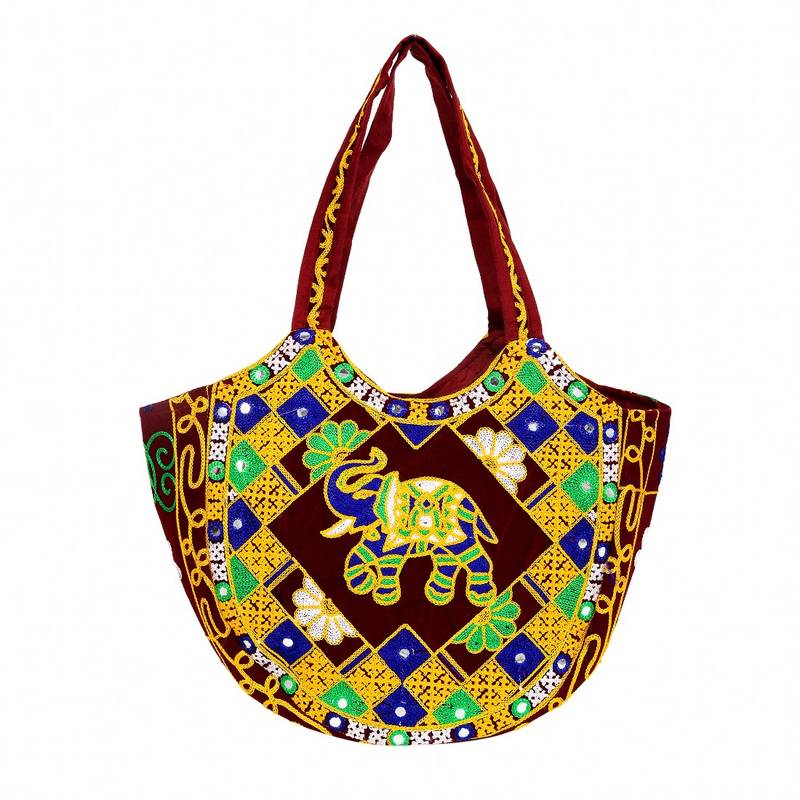MAROON Rajasthani Handbags for Women LeeRooy 3476496