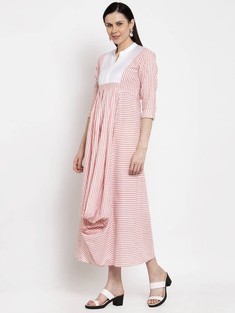 Pink printed cotton maxidresses DUGRI BE THE ONE 3574119