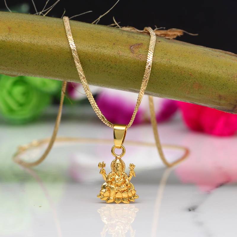 Gold necklaces Jaipur Mart 3684960