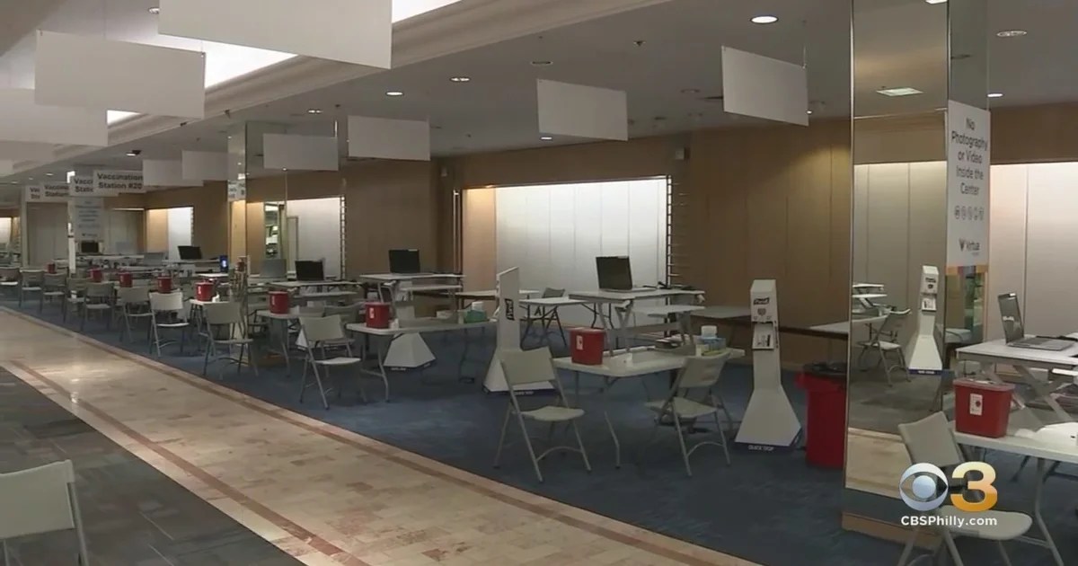 COVID In New Jersey Vaccine MegaSite Opens Monday At Moorestown Mall