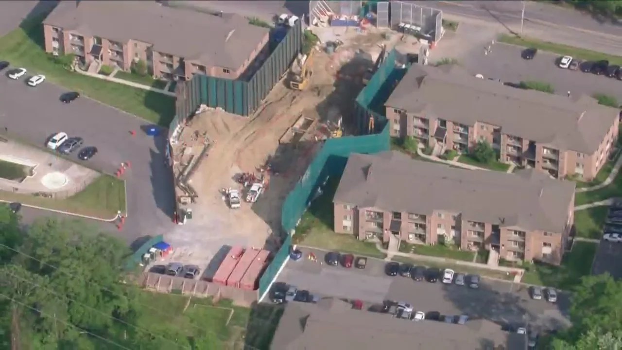 Hundreds Without Water In Media After Water Line Was Struck Near Glen Riddle Station Apartments