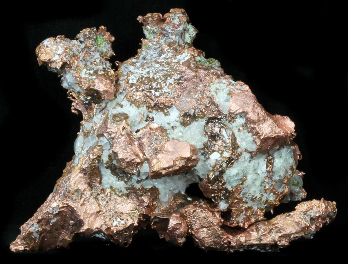 4.9" Natural, Native Copper Specimen Michigan For Sale (34097)