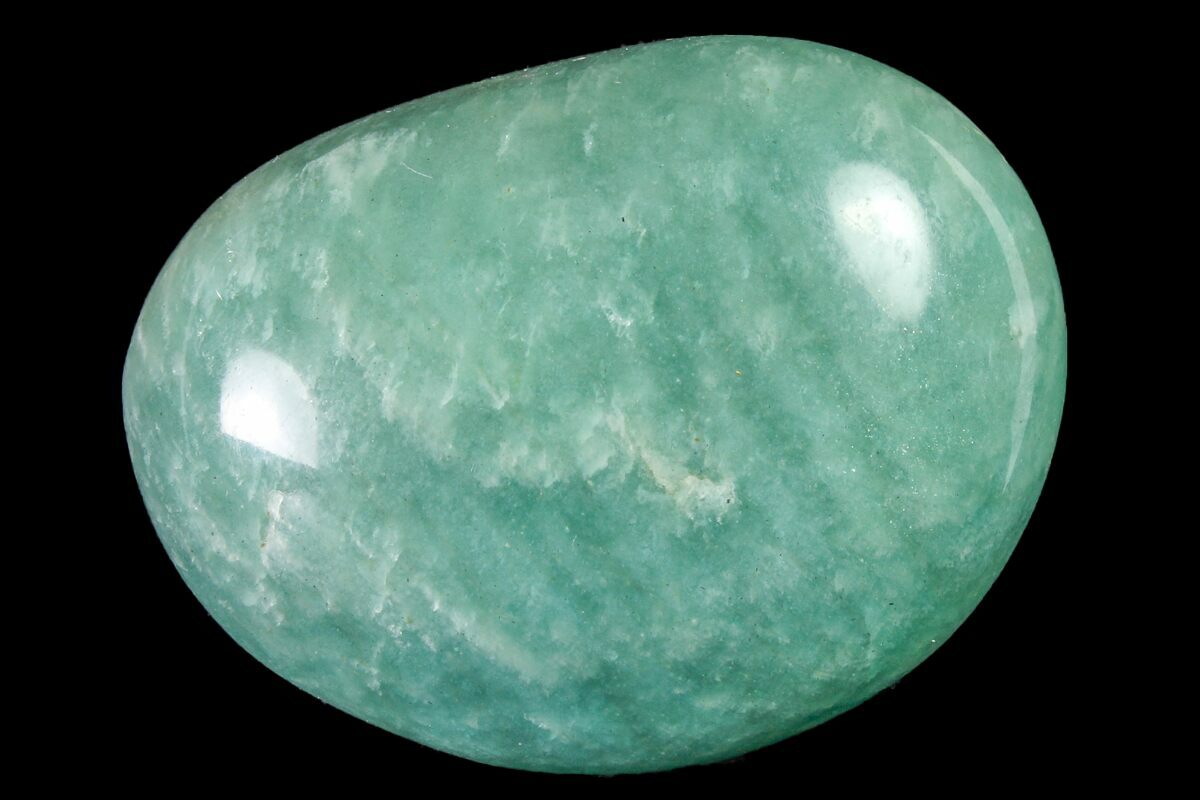 2.3" Polished Amazonite Stone (158529) For Sale