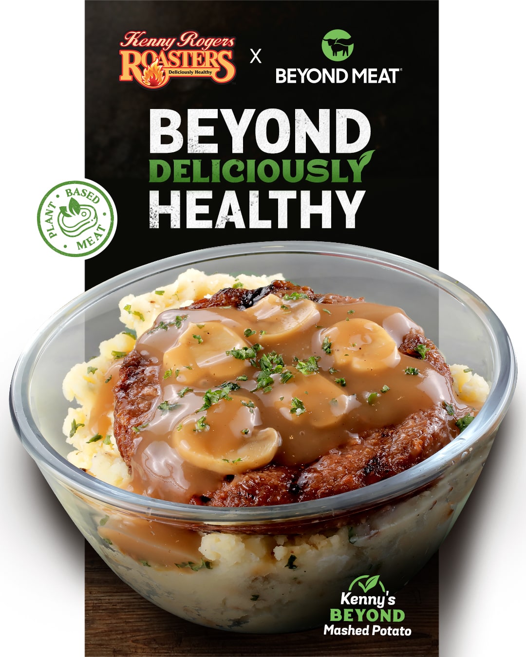 Kenny Rogers launches plantbased burger meals