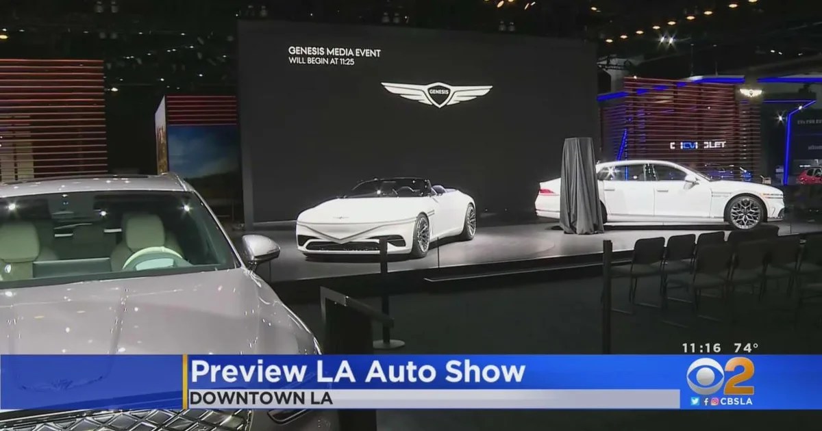 Sneak Peek L.A. Auto Show opens Friday CBS Los Angeles