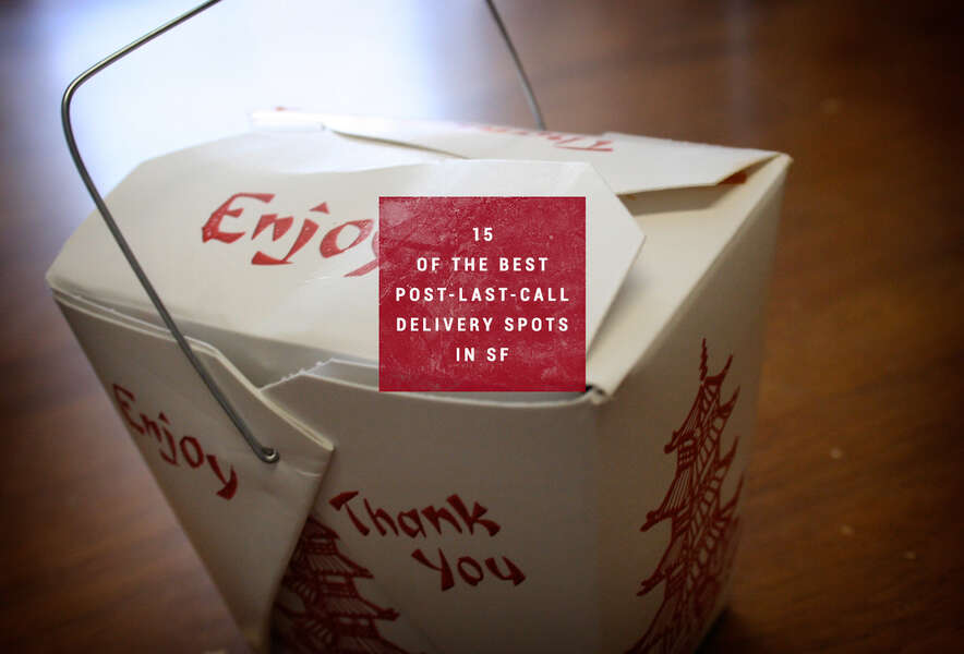 Late Night Delivery Late Night Food in The Mission, the Marina, and