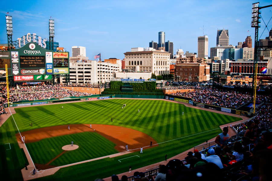 Food and Drink Near Comerica Park Coaches Corner, Hockeytown Cafe