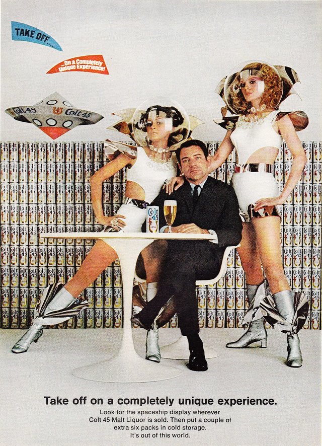 Weird 1960s Liquor Ads by Smirnoff, Budweiser, Bacardi, and More