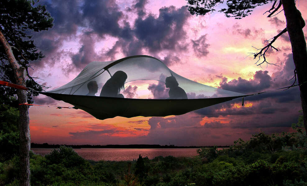 Tree Tent Links Up With Other Suspended Tents Tentsile Connect