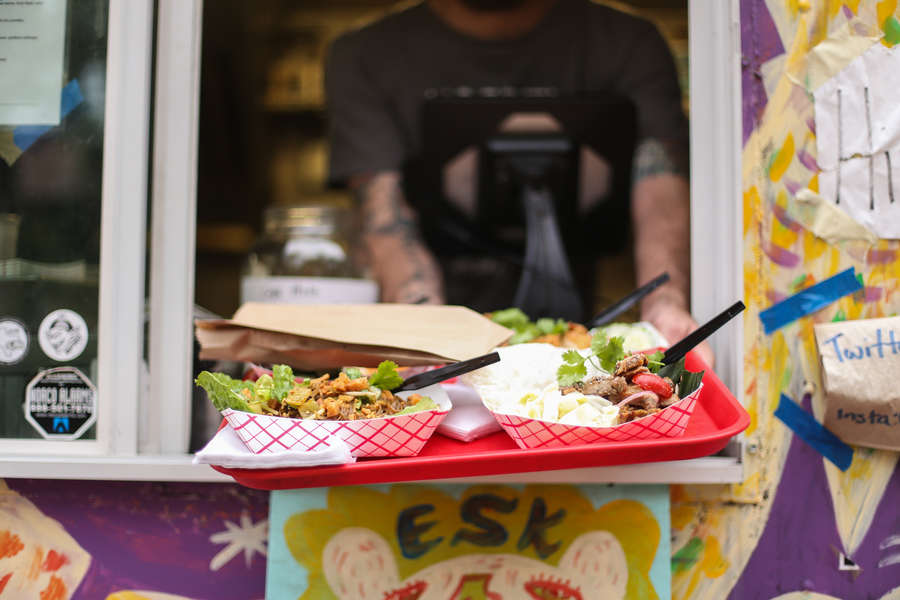 History of Food Trucks Riffs Fine Street Food, Kogi Korean BBQ