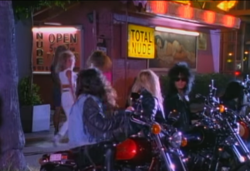 Motley Crue Girls Girls Girls Meets Strip Clubs What happened to