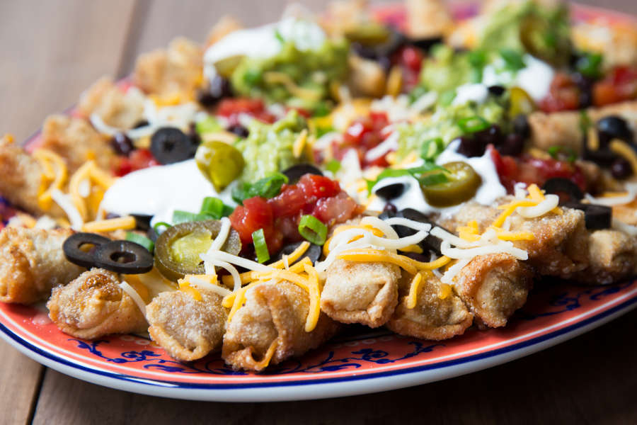 Chimichanga Nachos Thrillist Recipes