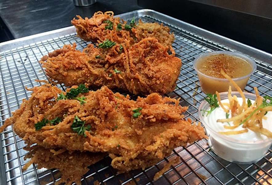 Stickys Finger Joint NYC Get Your Hanukkah Fried Chicken Latka