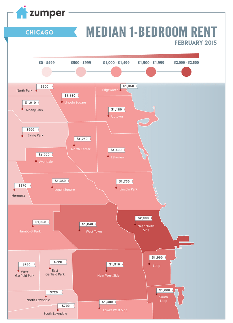 This Map Shows the Pretty Damn High Rents Across Chicago Neighborhoods Thrillist