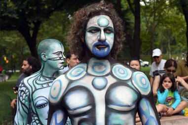 Expect A Huge Swarm Of Naked People In Body Paint To Hit NYC This