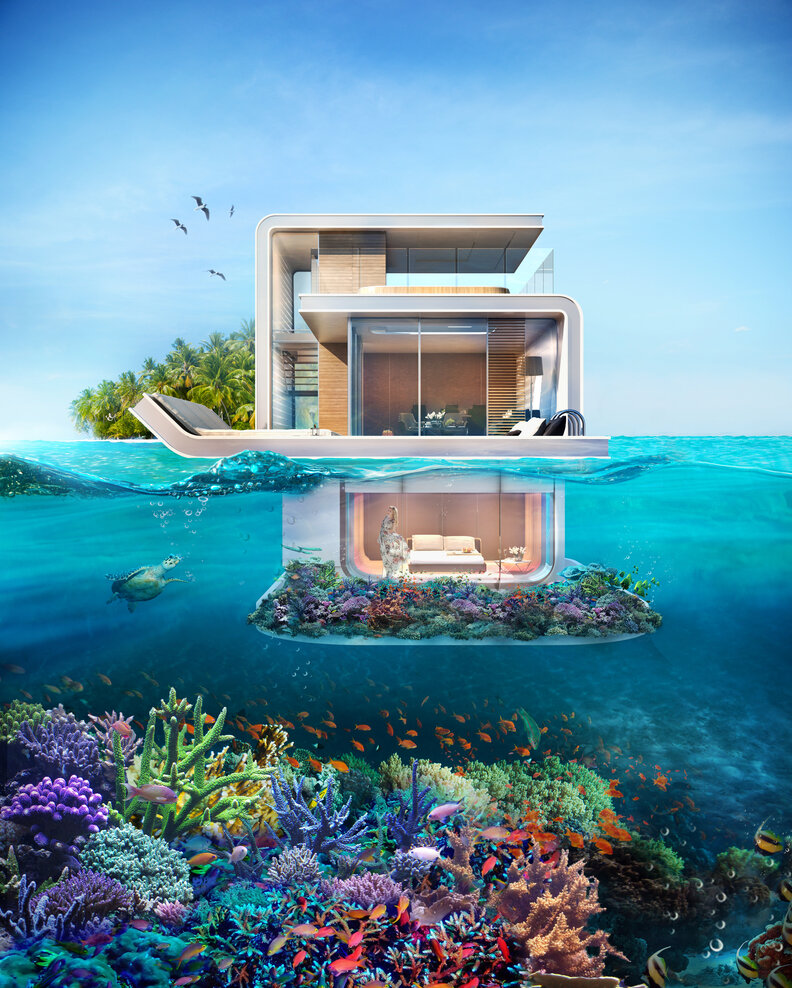 Dubai's Floating Seahorse Homes New Project By Kleindienst Group