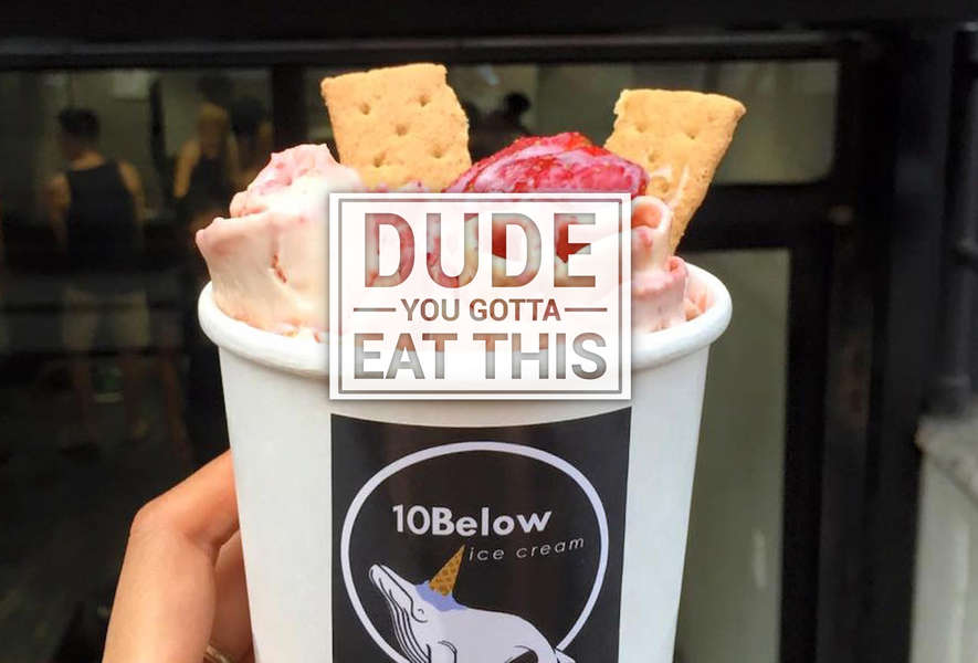 10Below in NYC Doing Rolled Ice Cream Dude You Gotta Eat This Thrillist