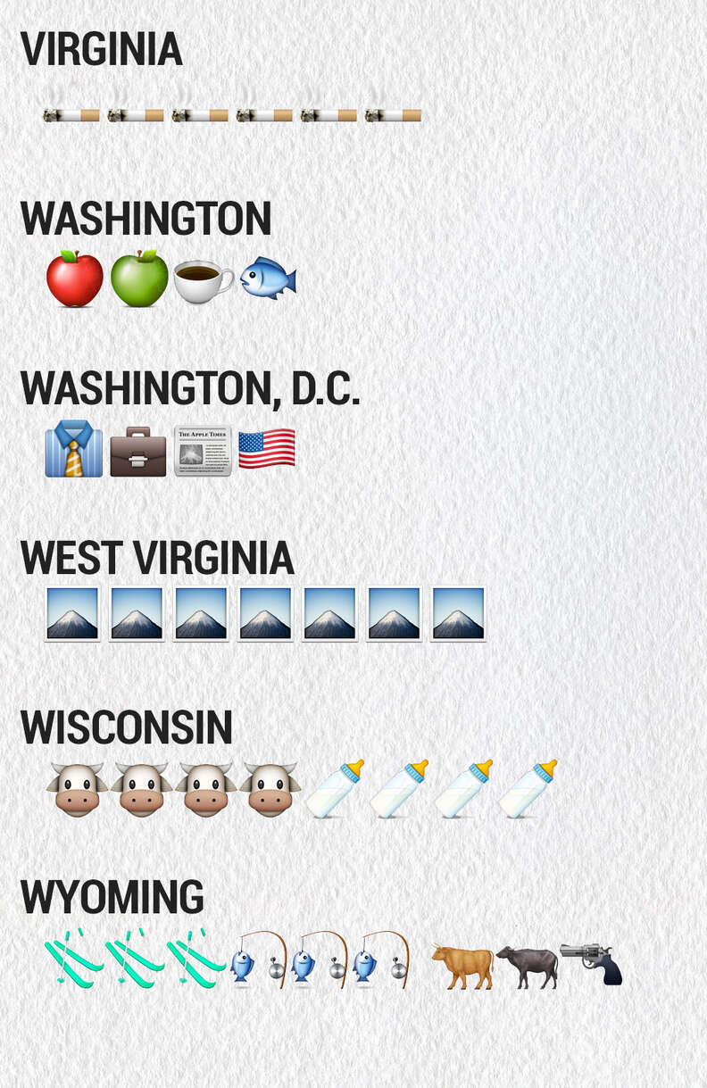 The Emojis for the 50 States Thrillist