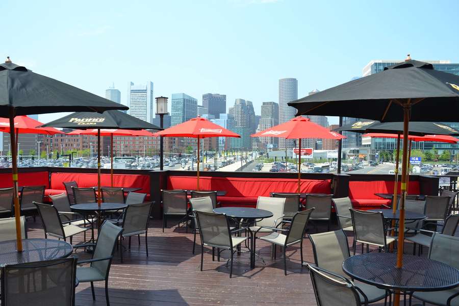 Atlantic Beer Garden A South Boston, MA Bar Thrillist