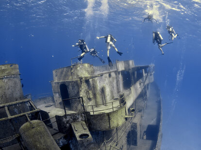 List Of Sunken Shipwrecks In San Pedro, Long Beach Breakwater Wrecks 2016-2023 Best Ship Wreck Diving In The Usa, Mexico & The Caribbean Sea - Thrillist