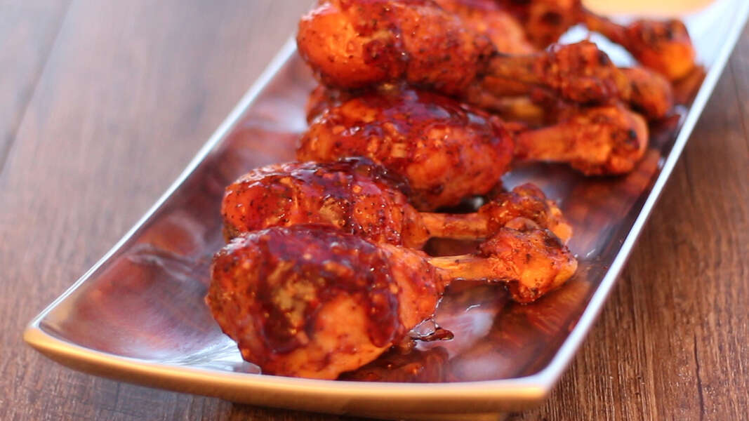 Chicken Pops with Lacquered Red Sauce Thrillist Recipe Video