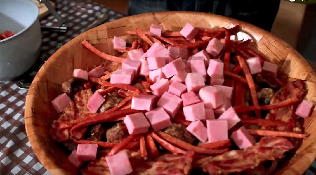 Watch Epic Meal Time Make a 30,000 Calorie Meat Salad Thrillist