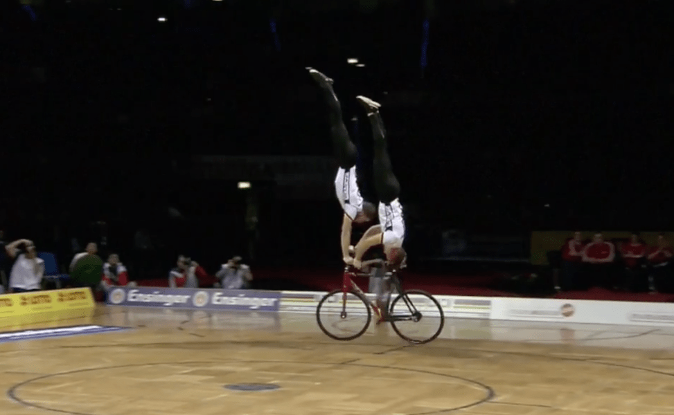 The 2016 UCI Indoor Cycling Championships Were Totally Nuts Thrillist