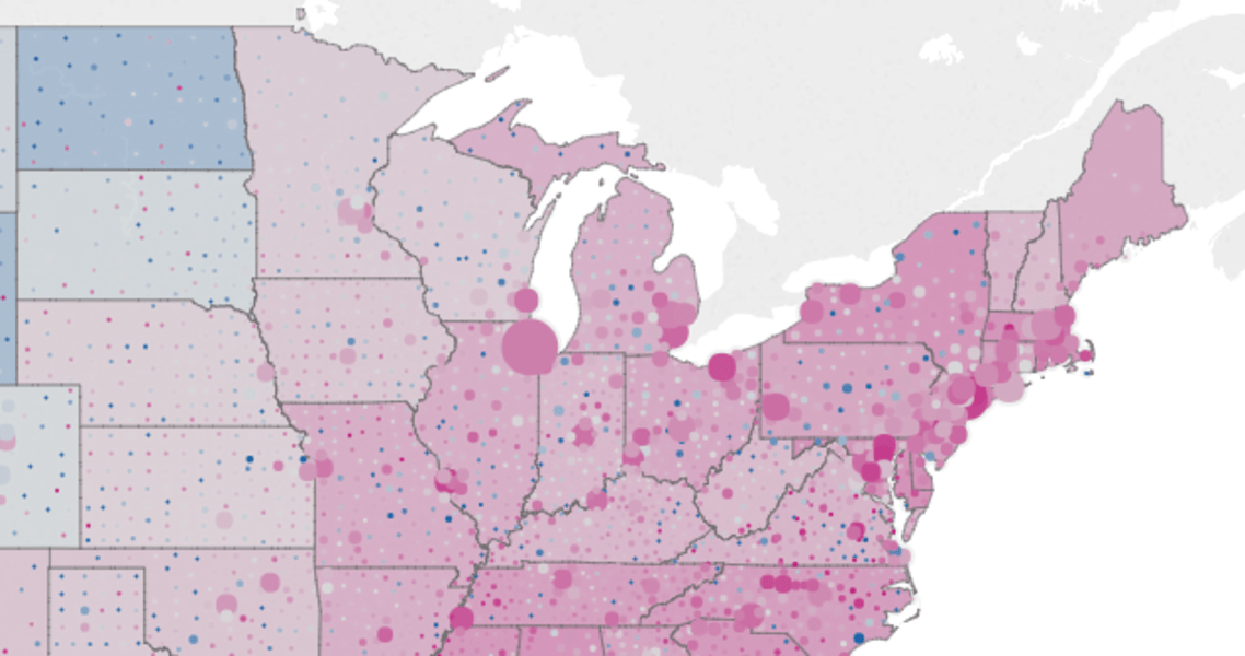 Here's Every State's MaletoFemale Ratio Thrillist