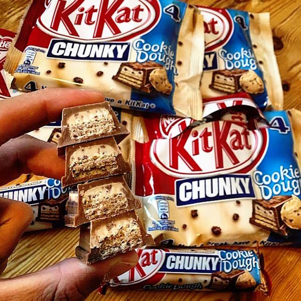 Kit Kat Chunky Cookie Dough Bar Is the Only Candy You Need Thrillist