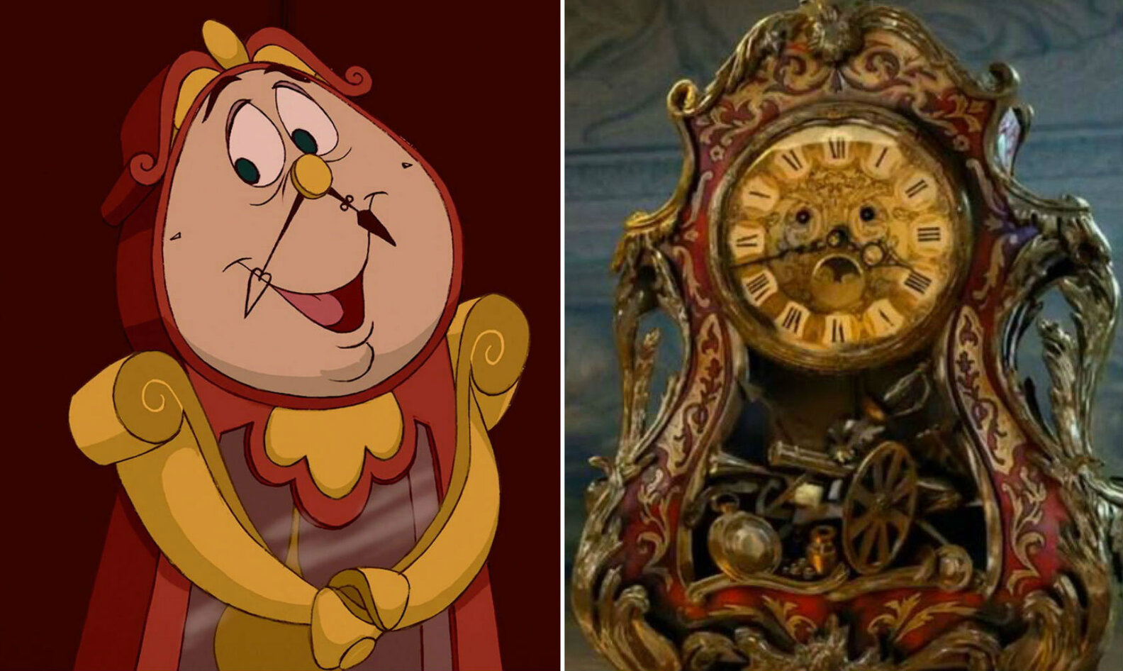 Beauty and The Beast Characters Enchanted Objects in Remake vs