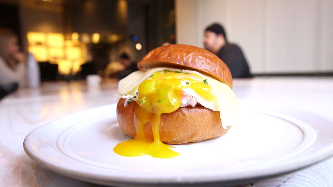 Inside New Eggslut NYC Location at Chefs Club Counter in SoHo Thrillist