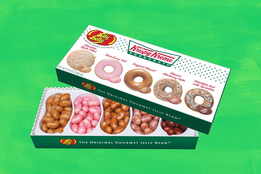 Krispy Kreme and Jelly Belly Are Launching DonutFlavored Jelly Beans
